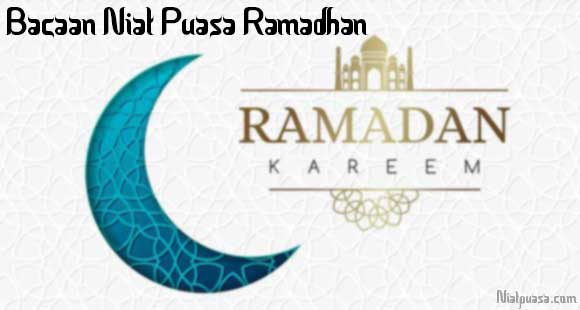 Doa Niat Puasa Ramadhan